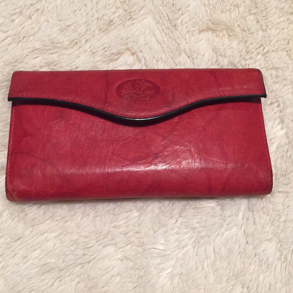 ⬇️Buxton Clutch Top Grain Cowhide Marbled wallet